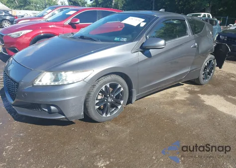 2015 Honda Cr-Z Ex из США, поврежденный, VIN JHMZF1D69FS002321